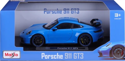 Автомодель Maisto 2022 Porsche 911 GT3 1:18 Синій (36458 blue)