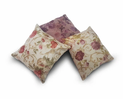 Комплект декоративних подушок Lumelle Rose 30х30см 3шт бежеві (п_0113а)