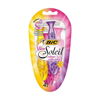 Набір жіночих бритв BIC Miss Soleil без змінних картриджів, 4 шт
