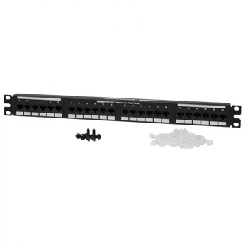 Патч-панель 24 порти, UTP, кат. 5е, 19", 1U, Panduit NetKey