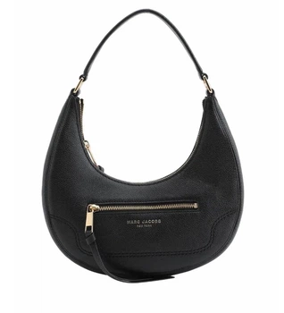 Женская сумка через плечо Marc Jacobs коровья черная 25 см х 22 см х 5 см (339036)