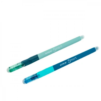 Ручка гелевая пиши-стирай синя Kite Smart K23-098-01 Kite (K23-098-01)