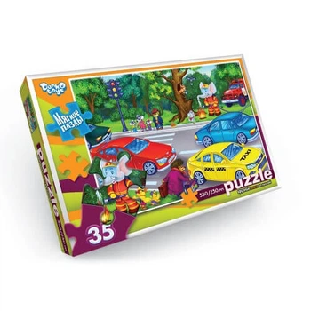 Пазлы для детей Danko Toys мягкие 35 элементов S35-09-07 Danko Toys (S35-09-07)