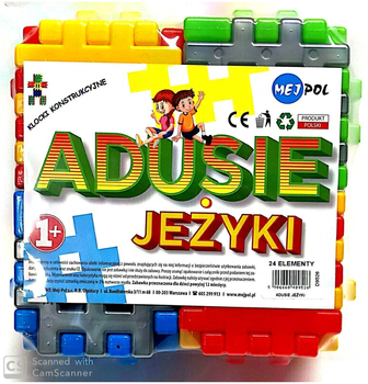 Конструктор Czako Їжачки Adusie 24 елементи (5906660409526)