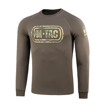 Реглан M-Tac Logo Dark Olive L