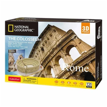 Пазл Cubic Fun Тривимірна головоломка-конструктор National Geographic Колізей (m425526)