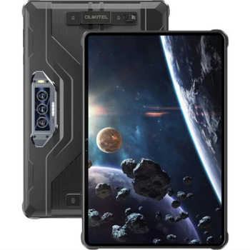 Захищений планшет Oukitel RT8 11» FHD+ 6GB 256GB G99 20000mAh 48+32Мп IP69K LTE Black (6931940756402)
