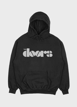 Чоловіче худі MODNO з рок принтом "The Doors" XXL Чорний (HD004-004-2-482-F-BL-M)
