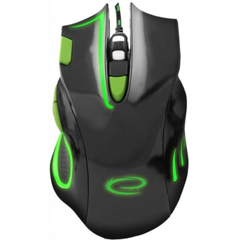 Мышь Esperanza MX401 Hawk Black-Green (EGM401KG) 2400dpi