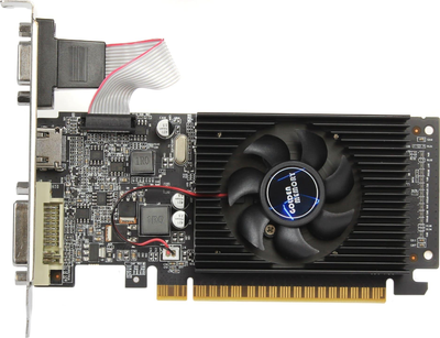 Відеокарта Golden Memory GT 210 64-bit VGA/DVI/HDMI 589/1040MHz Low Profile (G2101GBD364BIT) (GDDR3, 64 bit, PCI-E 2.0 x16)