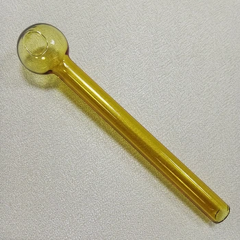 Стеклянная трубка для курения Джон Сильвер Oil Yellow Ø20 мм. (28271)