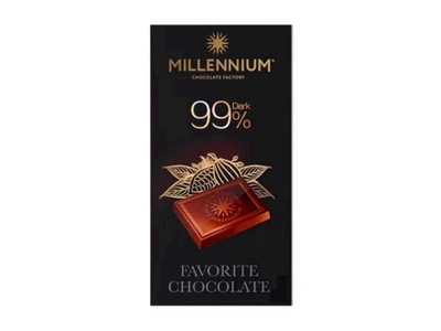 Шоколад MILLENNIUM 100г Favorite чорний 99%