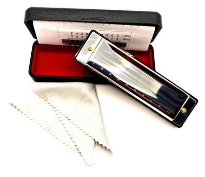 Губная гармошка Avzhezh ABH15 Chrome C