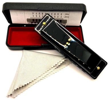 Губная гармошка Avzhezh ABH15 Black C