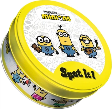 Настільна гра Dobble Spot it! Minions / Спот іт! Посіпаки (Доббль Міньйони) + правила українською!