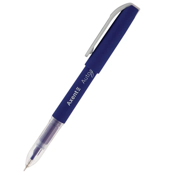 Ручка гелева Axent Autographe 0,5 мм синя (AG1007-02-A)