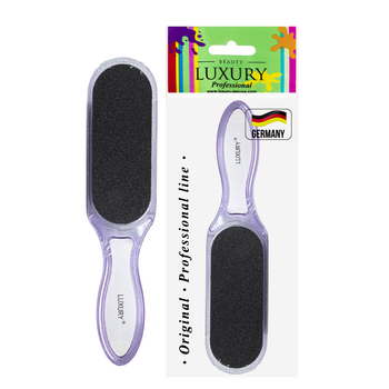 Тертка для п'ят Beauty Luxury шліфувальна двостороння гріт 80/120 ТN-01C