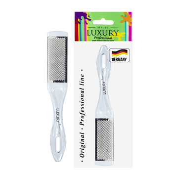 Тертка для п'ят Beauty LUXURY комбінована двостороння ТМ-02