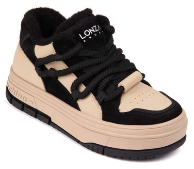 Кеды ALLSY LF80391-2 black-beige 244061 Черный 40 25,5см