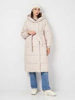 Куртка зимова довга жіноча Aixiaohua 9068 2XL Бежева (ROZ6501054820)