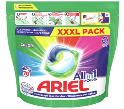 Капсули для прання Ariel Professional All in 1 Color 70 шт (8700216012690)