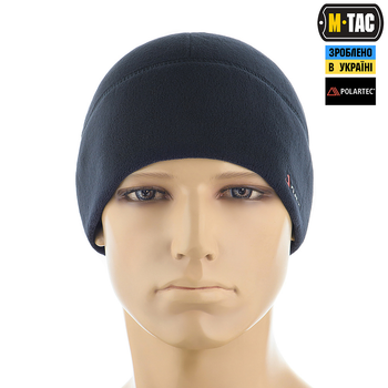 Шапка M-Tac Watch Cap флис Light Polartec Dark Navy Blue L