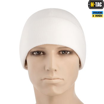 Шапка M-Tac Watch Cap Elite фліс (270г/м2) White L