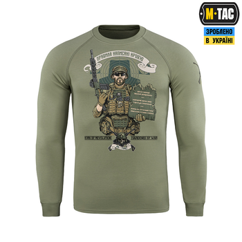 Реглан M-Tac Заповіді стрільця Light Olive 2XL