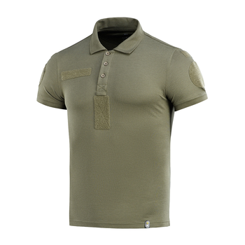 Поло M-Tac НГУ з світловідбивним написом 65/35 Army Olive 2XL