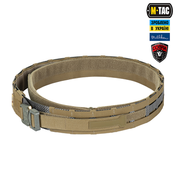 Ремінь M-Tac Tiger Belt Cobra Buckle Coyote M/L