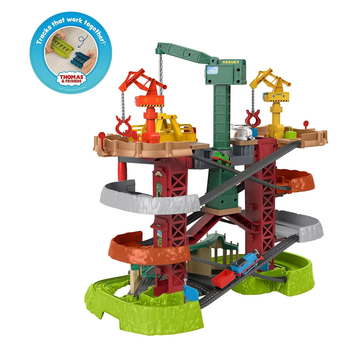 Zestaw Thomas and Friends GXH09 Pociągi i dźwigi Super Tower (887961956924)