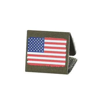 Molle M-Tac Patch прапор США Full Color/Ranger Green