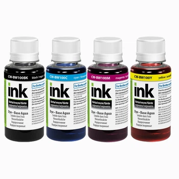 Комплект универсальных чернил ColorWay для Brother DCP/ MFC Universal BK/C/M/Y Dye-based 4 x 100 ml (CW-BW100SET01)