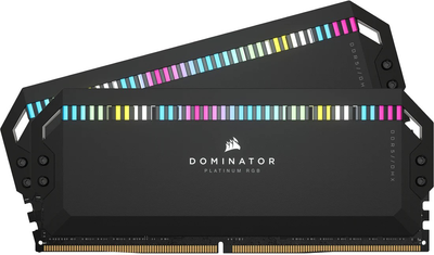 Pamięć RAM Corsair DDR5-5600 65536MB PC5-44800 (Kit of 2x32768) Dominator Platinum RGB Black (CMT64GX5M2B5600C40)