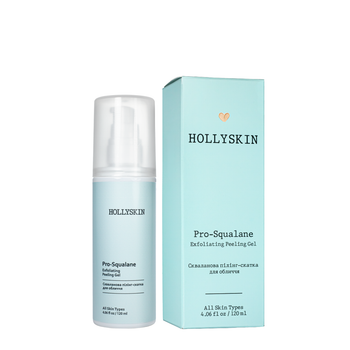 Пілінг скатка для обличчя Hollyskin Pro-Squalane Exfoliating Peeling Gel 120 мл