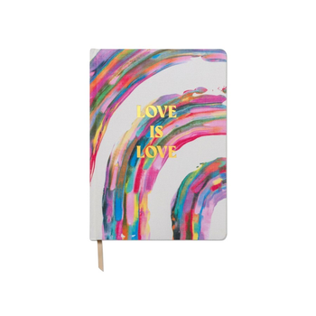 Notatnik Designworks Ink Jumbo Love Is Love w linie 26 x 19 cm 200 arkuszy (0840214807145)