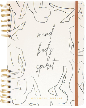 Блокнот Designworks Ink Guided Wellness Mind Body Spirit в лінійку 26 x 19 см 200 сторінок (0840214810916)