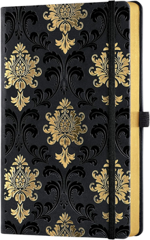 Блокнот Castelli Medium Baroque Gold в лінійку A5 240 сторінок (8051166571141)