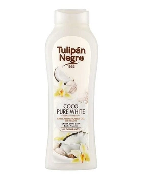 Гель для душу Tulipan Negro ніжний кокос (650 мл)