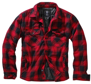 Куртка Brandit клетчатая Lumberjacket. XL red/black ( 9478.41.XL)