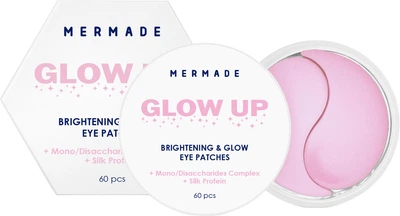 Освітлючі гідрогелеві патчі під очі Mermade Silk protein & Mono- and Disaccharies complex 60 шт (4823122901279)