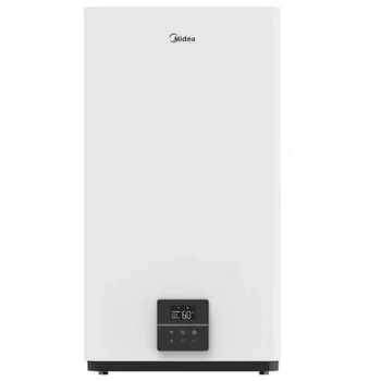 Бойлер Midea D50-20ED6 (W), 50 л, мокрый тэн 2 шт, цифровое управление, WiFi