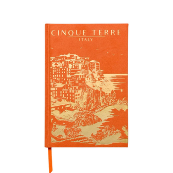 Блокнот Designworks Ink Cinque Terre в лінійку 14.6 x 21.6 см 240 сторінок Помаранчевий (0840214807572)