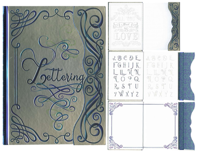 Notatnik Boncahier Lettering 1 Zamykany na magnes 18.2 x 24.5 cm 144 arkuszy (9788417350444)