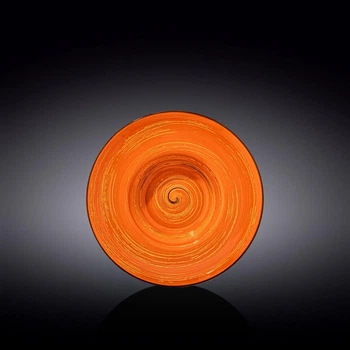 Тарілка глибока Wilmax Spiral Orange WL-669322/A (20см/800мл)
