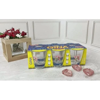 Набор стопок Helios Gina 8243 (50мл) 6шт