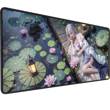 Игровая поверхность (Коврик для мышки) SHLab Girl on the Pond SHM-1011 (70x30 см) (37960)