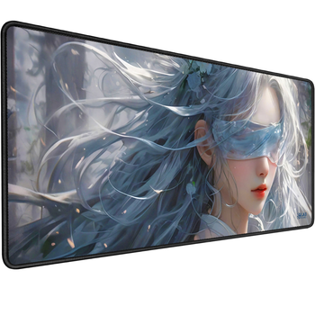 Ігрова поверхня (Килимок для мишки) SHLab Blindfolded Girl SHM-1053 (70x30 см) (38021)