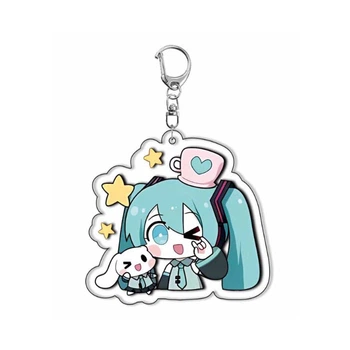 Брелок Міку Хацуне Hatsune Miku Vocaloid акрил (26528)