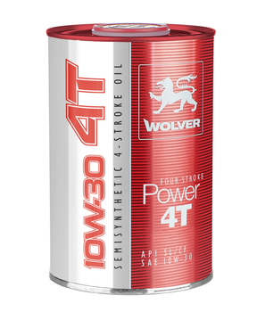 Олива двигуна WOLVER 4 Stroke Power 4T 10W-30 для мототехніки 1л